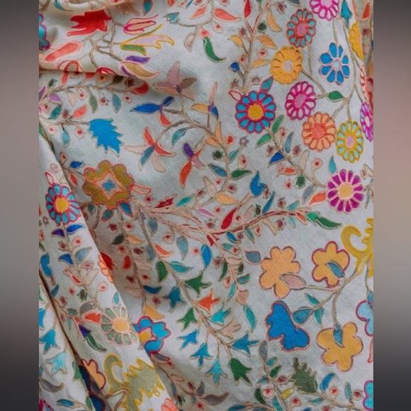 Authentic Kashmiri kalamkari handmade shawl in different designs unisex - Picture 4 of 6